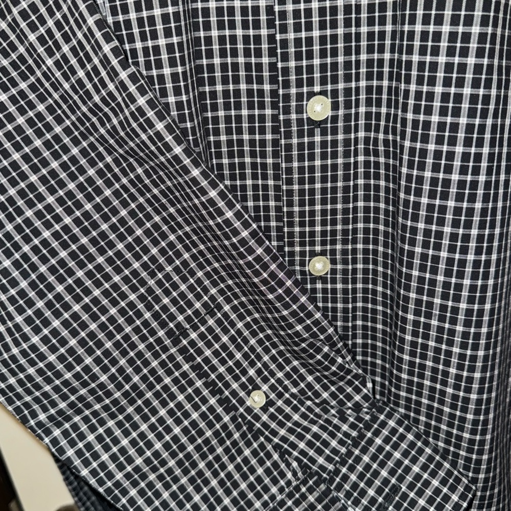 Southern Miss/USM Black Checkered Men's Button up Shirt - Picture 5 of 9
